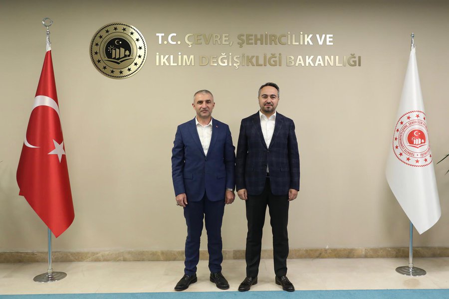 Çevre, Şehircilik ve İklim Değişikliği Bakan Yardımcımız  Sayın Burak Demiralp'i ziyaret ettik.